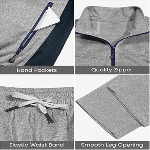 ชุดวอร์มผู้หญิงแบบมีฮู้ด 2 ชิ้น ผ้าเนื้อบางเบา ระบายอากาศได้ดี เหมาะสำหรับการวิ่ง - Product Image 6