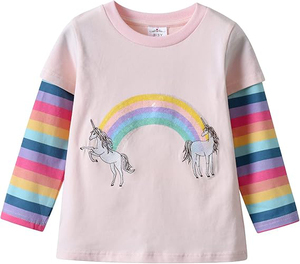 T-shirt en tricot imprimé numérique pour femmes, motif tendance, tissu doux et confortable, style décontracté, graphisme moderne et lumineux - Product Image 1