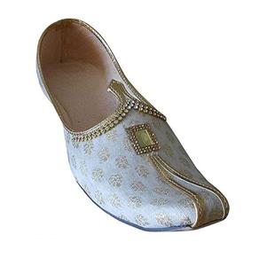 Top Selling Stylish Footwear Khussa Multi Colored Traditional Customized Embroidery Formal Khussa for <b>Men</b> - Product Image 5