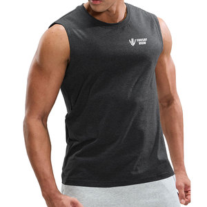 Camisas sin mangas de tamaño personalizado más populares para adultos Camisas sin mangas de cuello redondo de nuevo estilo hechas a medida - Product Image 1