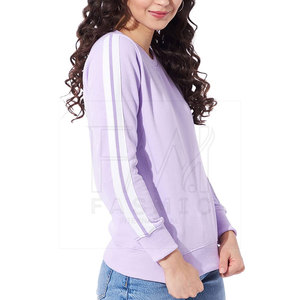 Ropa informal personalizada para mujer, sudaderas con hombros caídos para mujer con mangas elásticas y sudaderas con estampado de Pekín - Product Image 4