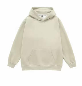 Sudadera con capucha de diseñador de peso pesado para hombre 450gsm algodón Essentials logotipo personalizado sin cuerda suéter liso Streetwear 100% algodón Sudadera con capucha - Product Image 4