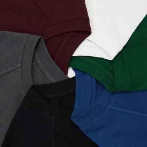 Camiseta en blanco de gran tamaño de algodón Costom 100% de alta calidad, camiseta de hombre con estampado pesado de 240 gramos a pedido - Product Image 3