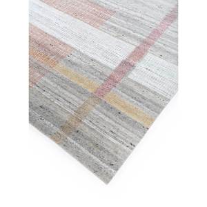 พรมขนสัตว์ถักมือสีเบจน้ำตาล Blythe รุ่น AKWL-1163 พรมอัฟกันสำหรับตกแต่งบ้าน พรมลายเรขาคณิตสไตล์โบโฮสำหรับห้องนั่งเล่นและทางเดิน - Product Image 2