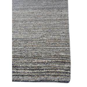 Alfombra Tesoro de Lana y Viscosa Tejida a Mano con Rayas Azules para Uso Doméstico-Hwv-51058 - Product Image 4
