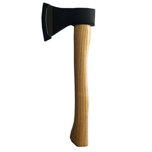 Hache à main en acier à haute teneur en carbone forgé à la main, en stock, idéale pour fendre du bois, la menuiserie extérieure et la coupe d'arbres - Product Image 3