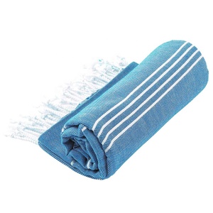 ผ้าขนหนูชายหาดแบบกำหนดเอง น้ำหนักเบา เป็นมิตรกับสิ่งแวดล้อม ผลิตจากผ้าฝ้าย พร้อมโลโก้ส่วนตัว หรูหรา ซับน้ำได้เร็ว ชุดผ้าขนหนูอาบน้ำแบบแห้งเร็วจากตุรกี - Product Image 4