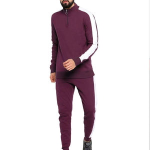 Ensemble de survêtement pour homme avec logo brodé personnalisé, veste, sweat-shirts, pantalons, coupe régulière, jogging, costumes, capuche unie, 100% coton - Product Image 1