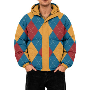 Chaquetas Acolchadas Cálidas para Hombre, Chaquetas de Invierno Gruesas con Plumón, Abrigos de Moda para Hombre para la Temporada de Invierno - Product Image 2