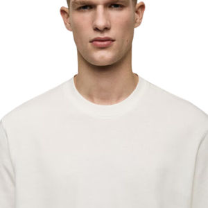 T-shirts pour hommes de qualité supérieure T-shirt d'été en coton T-shirt vierge T-shirt de couleur unie pour hommes - Product Image 4