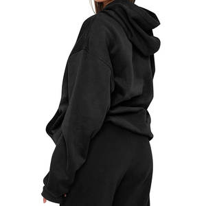 Sweat à capuche vintage en polyester/coton, best-seller de l'hiver, broderie personnalisée, haute qualité, unisexe, polaire brossé - Product Image 5