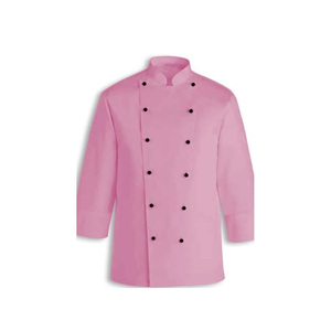 Số lượng lớn cung cấp tốt nhất bán 100% cotton tùy chỉnh tay áo đầu bếp Áo khoác nhà hàng đồng phục với logo - Product Image 4