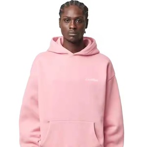 Fabricant OEM personnalisé Sweat-shirts à capuche amples à la mode pour hommes et femmes Vêtements pour amoureux - Product Image 1