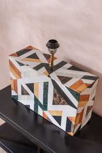 Luxury Style Bone Inlay Table <b>Lamp</b> Cheap Wholesale by Faizacraft with <b>Metal</b> <b>Shade</b> <b>for</b> Living Room Decor - Product Image 3