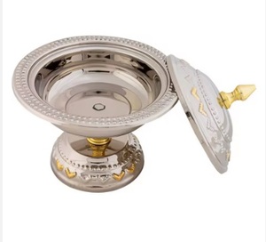 Olla de latón hecha a mano con fecha, diseño en relieve dorado, artículo de cocina árabe tradicional, 1L cuenco de capacidad de, utensilios de cocina para fiestas y bodas - Product Image 2