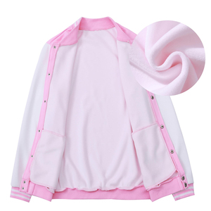 Logo personnalisé nouvelle mode veste universitaire pour femmes design unique du fabricant professionnel avec fonction tricotée respirante - Product Image 5