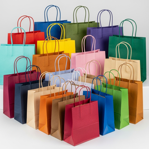 Sacs-cadeaux en papier kraft personnalisé et durable-Emballage alimentaire écologique, impression quadrichromie sans danger pour les marques écologiques - Product Image 3