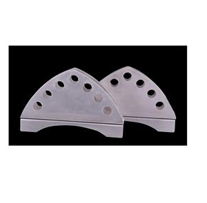 ที่ใส่กระดาษทิชชู่สีทองทรงสามเหลี่ยมสำหรับบ้านร้านอาหารสำนักงานที่ใส่ทิชชู่โลหะแบบพกพาสำหรับวางบนโต๊ะ - Product Image 3