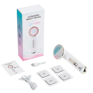 Aparato de belleza por ultrasonidos – Masajeador corporal EMS con infrarrojos y electrodos - Product Image 1