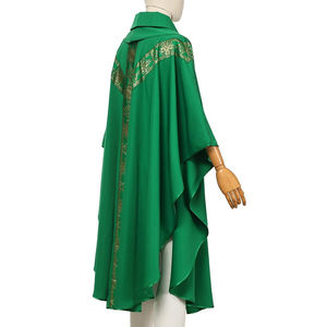 À la mode traditionnel musulman unisexe robes vêtements de prière vêtements fabriqué en usine respirant coton cheville longueur longue - Product Image 4