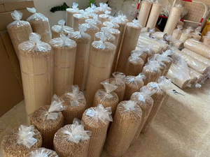 Rouleau de sangle en rotin du Vietnam de haute qualité maille de canne tissée naturelle pour meubles de dos de chaise vêtements à chevrons Textiles de maison - Product Image 2