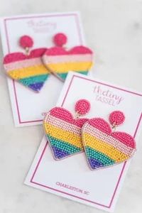 Pendientes bordados minimalistas para uso diario - Product Image 6