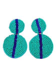 Pendientes de cuentas de diferentes formas hechos a mano de alta calidad, joyería de moda para mujer, accesorio ligero y elegante. - Product Image 2