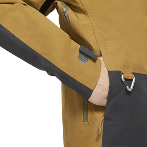 ¡Chaquetas de lluvia de diseño personalizado del fabricante para la tela de lona de estilo callejero de invierno con logotipo a bajo precio! - Product Image 3