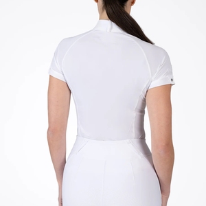 Trendy <b>Women's</b> Equestrian <b>Shirt</b> <b>Short</b> <b>Sleeves</b> Comfort Fit Custom Clothing Bulk Wholesale Baselayer Top Horse Riding <b>Shirts</b> - Product Image 3