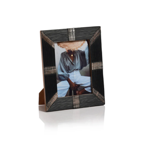 AK Brass Horn <b>Photo</b> <b>Frame</b> in Multi Color Finished Premium Quality <b>Frame</b> For Table Decor / Home Decor - Product Image 2