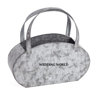 Jardinera de decoración de jardín de alta calidad, diseñador hecho a mano, venta al por mayor, maceta de mesa, nueva maceta de Metal elegante - Product Image 1