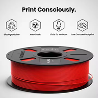 Filament d'impression 3D Numakers PLA Pro Rouge Nuklear 1,75 mm, 1 kg, Qualité Supérieure, pour Moulage 240°C