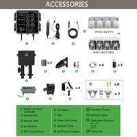 Contrôleur numérique de nutriments PH EC en gros d'usine avec 4 pompes doseuses Systèmes de culture hydroponique d'intérieur Nutriments pour plantes