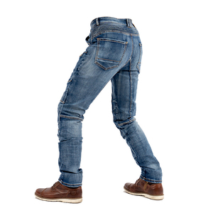 Nuevos pantalones vaqueros para motocicleta, pantalones para hombre, pantalones vaqueros para motorista, pantalones vaqueros para montar en motocicleta, pantalones vaqueros para montar, venta al por mayor - Product Image 3