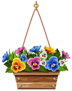 Vase à fleurs en bois décoratif au design unique Pot de fleurs et de bureau de style moderne multicolore pour la décoration de la maison et du salon - Product Image 2