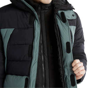 <b>Men's</b> Hooded Winter Puffer <b>Jacket</b> Thickened Warm Bubble Coat Waterproof Windproof Quilted Parka Outdoor Custom <b>Men</b> Outerwear - Product Image 6
