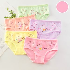 女の子子供レース下着子供子供のための学校コットン漫画かわいい下着 - Product Image 1