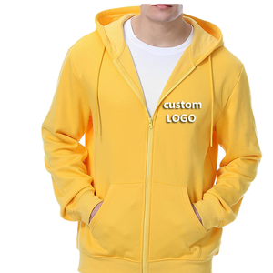 Sudadera con Capucha Gruesa de Invierno con Cremallera Frontal y Logotipo Personalizado, Unisex, de Algodón/Poliéster, Ajuste Regular, Ecológica, Lavada con Piedras - Product Image 1