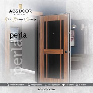 ABSDOOR PERLA Porte d'entrée intérieure de luxe Élégance intemporelle Construction en acier robuste pour appartements, villas Usine directe - Product Image 2