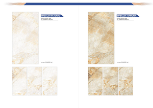 กระเบื้องปูพื้นเซรามิกพอร์ซเลนทันสมัย ขนาด 600x1200 มม. ผิวด้านเคลือบเงา หนา 8 มม. สำหรับใช้ภายในอพาร์ตเมนต์ - Product Image 3