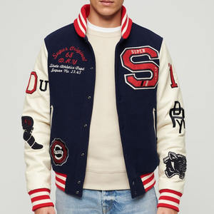 Veste universitaire unisexe à usage extérieur Vêtements à la mode les plus vendus Vestes university Design unique Vestes universitaires authentiques confortables - Product Image 1