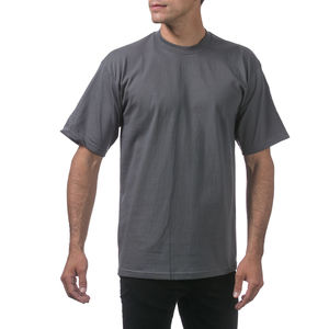 T-shirt unisexe en Jersey de charbon de bois, surdimensionné, épaules tombantes, impression d'écran personnalisée, Logo 100% coton, pour hommes et femmes - Product Image 2