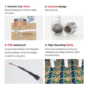 Nuevo Sensor de Nivel de Agua Sumergible de Alta Calidad Holykell para Pozos Profundos - Product Image 3