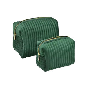 Bolsa de cosméticos acolchada al por mayor de viaje 2024 con logotipo personalizado de Vietnam - Product Image 1