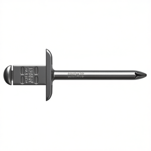 Kit de 25 rivets aveugles PolyGrip GESIPA avec tige de 4,8 x 17 mm pour aluminium/acier K16, kit de 25 agrafes - Product Image 3