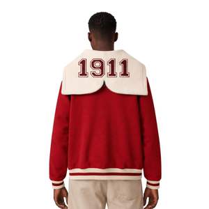 Kappa Alpha Psi Krimson Prep <b>Hoodie</b> True To Size Premium Fleece Embroidered Greek Letter Crest Classic Style - Product Image 2