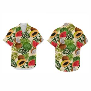 Summer Men's <b>Short</b> Sleeve <b>Hawaiian</b> Beach Shirt Sublimation Printed Men Beach Shirts <b>Hawaiian</b> men's shirt With Sublimation Print - Product Image 4