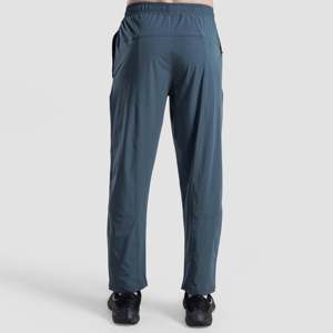 Pantalon de style streetwear Atlas gris foncé, taille XL, 100% coton avec fermetures éclair, plis et lavage coloré pour l'hiver - Product Image 2
