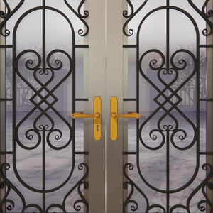 Mejore la entrada de su hogar con puertas de hierro elegantes y duraderas, que ofrecen una seguridad superior y un atractivo impresionante - Product Image 1