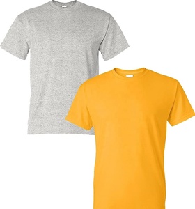 T-shirt pour homme 100% coton à manches courtes uni - Product Image 2